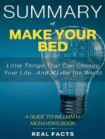 Summary of Make Your Bed: Little Things That Can Change Your Life...And Maybe the World