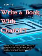 How to Write a Book with ChatGPT: A Guide to Nov Writing for New Authors