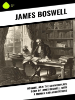 Boswelliana: The Commonplace Book of James Boswell, with a Memoir and Annotations