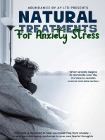 Natural Treatment for Anxiety Stress