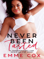 Never Been Tasted: A Forbidden First Time BWWM Age Gap Short