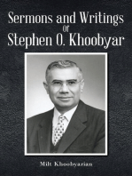Sermons And Writings of Stephen O. Khoobyar