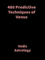 480 Predictive Techniques of Venus: Vedic Astrology