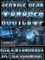 Service Desk Manager Bootcamp: ITIL 4 Standards, KPI & SLA Management