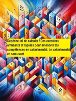 Dépêche-toi de calculer ! Des exercices amusants et rapides pour améliorer tes compétences en calcul mental.Calcul mental en samusant