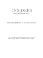Part I: The Illusion of Political Power: Insiders, #1