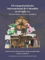 El Comportamiento internacional de Colombia en el siglo XIX: interlocutores, actores, temáticas