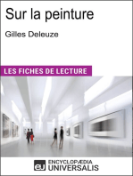 Sur la peinture de Gilles Deleuze