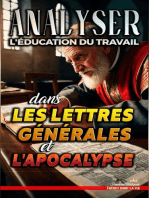 Analyser L'éducation du Travail dans les Lettres générales et l'Apocalypse: L'éducation au Travail dans la Bible, #32