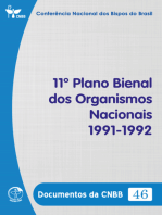 11º Plano Bienal dos Organismos Nacionais 1991/1992 - Documentos da CNBB 46 - Digital