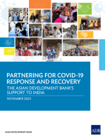 Partnering for COVID-19 Response and Recovery: The Asian Development Bank’s Support to India