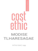 Cost Ethic: Christian Principles, #1