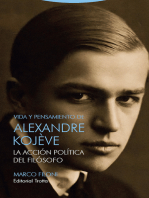 Vida y pensamiento de Alexandre Kojève: La acción política del filósofo