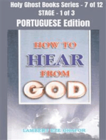 How To Hear From God - PORTUGUESE EDITION: School of the Holy Spirit Series 7 of 12, Stage 1 of 3