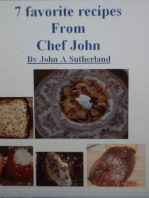 7 Fun and Simple Recipes By Chef John A Sutherland
