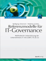 Referenzmodelle für IT-Governance: Methodische Unterstützung der Unternehmens-IT mit COBIT, ITIL & Co