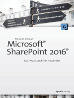 Microsoft® SharePoint 2016®: Das Praxisbuch für Anwender