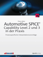 Automotive SPICE® - Capability Level 2 und 3 in der Praxis: Prozessspezifische Interpretationsvorschläge
