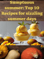Sumptuous Summer:Top 10 Recipes for Sizzling Summer Dayss