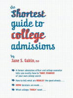 The Shortest Guide to College Admissions