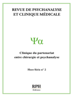 Revue de psychanalyse et clinique médicale - Hors-série N°2: Clinique du partenariat entre chirurgie et psychanalyse