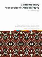 Contemporary Francophone African Plays