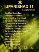 Upanishad 11: In English rhyme