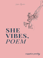 She Vibes Poem: Sapphic Poetry