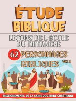 Leçons pour l'École du Dimanche: 62 Personnages Bibliques: L'enseignement dans la Classe Biblique, #3