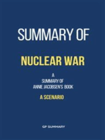 Summary of Nuclear War by Annie Jacobsen: A Scenario