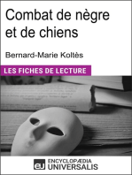 Combat de nègre et de chiens de Bernard-Marie Koltès: "Les Fiches de Lecture d'Universalis"