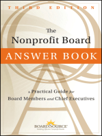 The Nonprofit Board Answer Book: A Practical Guide for Board Members and Chief Executives