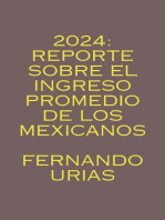 2024: Reporte sobre el Ingreso Promedio de los Mexicanos