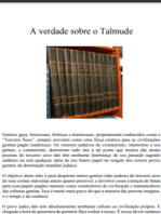 A Verdade Sobre O Talmud