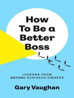 How To Be A Better Boss