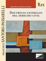 Doctrinas generales del derecho civil