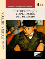 Interpretación y aplicación del derecho