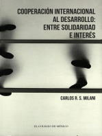 COOPERACIÓN INTERNACIONAL AL DESARROLLO: ENTRE SOLIDARIDAD E INTERÉS