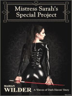 Mistress Sarah's Special Project