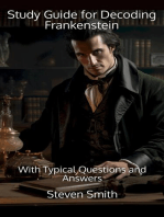 Study Guide for Decoding Frankenstein: With Typical Questions and Answers