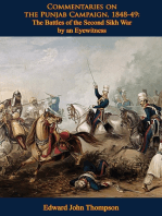 Commentaries on the Punjab Campaign, 1848-49: the Battles of the Second Sikh War by an Eyewitness