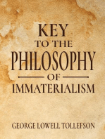 Key to the Philosophy of Immaterialism