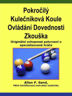 Pokročilý Kulečníková Koule Ovládání Dovednosti Zkouška - Originální schopnost potvrzení o specializované hráče