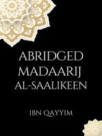 Abridged Madaarij Al-Saalikeen