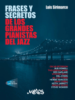 Frases y secretos de los grandes pianistas de jazz: Luis Sirimarco