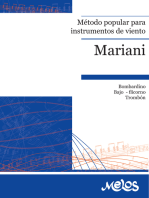 Mariani: Método popular para instrumentos de viento: Bombardino, Bajo, flicorno, Trombón