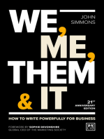 We, Me, Them & It: How to write powerfully for business