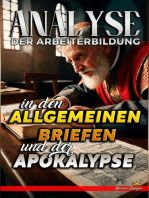 Analyse der Arbeiterbildung in den Allgemeinen Briefen und der Apokalypse: Die Lehre von der Arbeit in der Bibel, #32