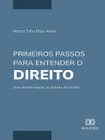 Primeiros Passos para Entender o Direito: guia de introdução ao estudo do Direito