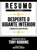 Resumo Estendido - Desperte O Gigante Interior (Awaken The Giant Within) - Baseado No Livro De Tony Robbins